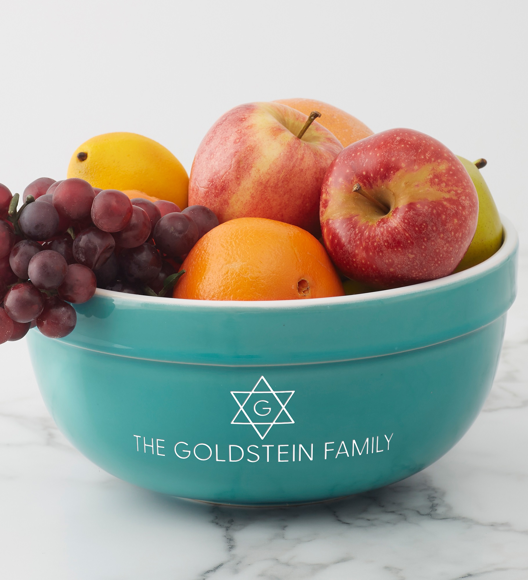 Spirit of Hanukkah Personalized Ceramic Serving Bowl