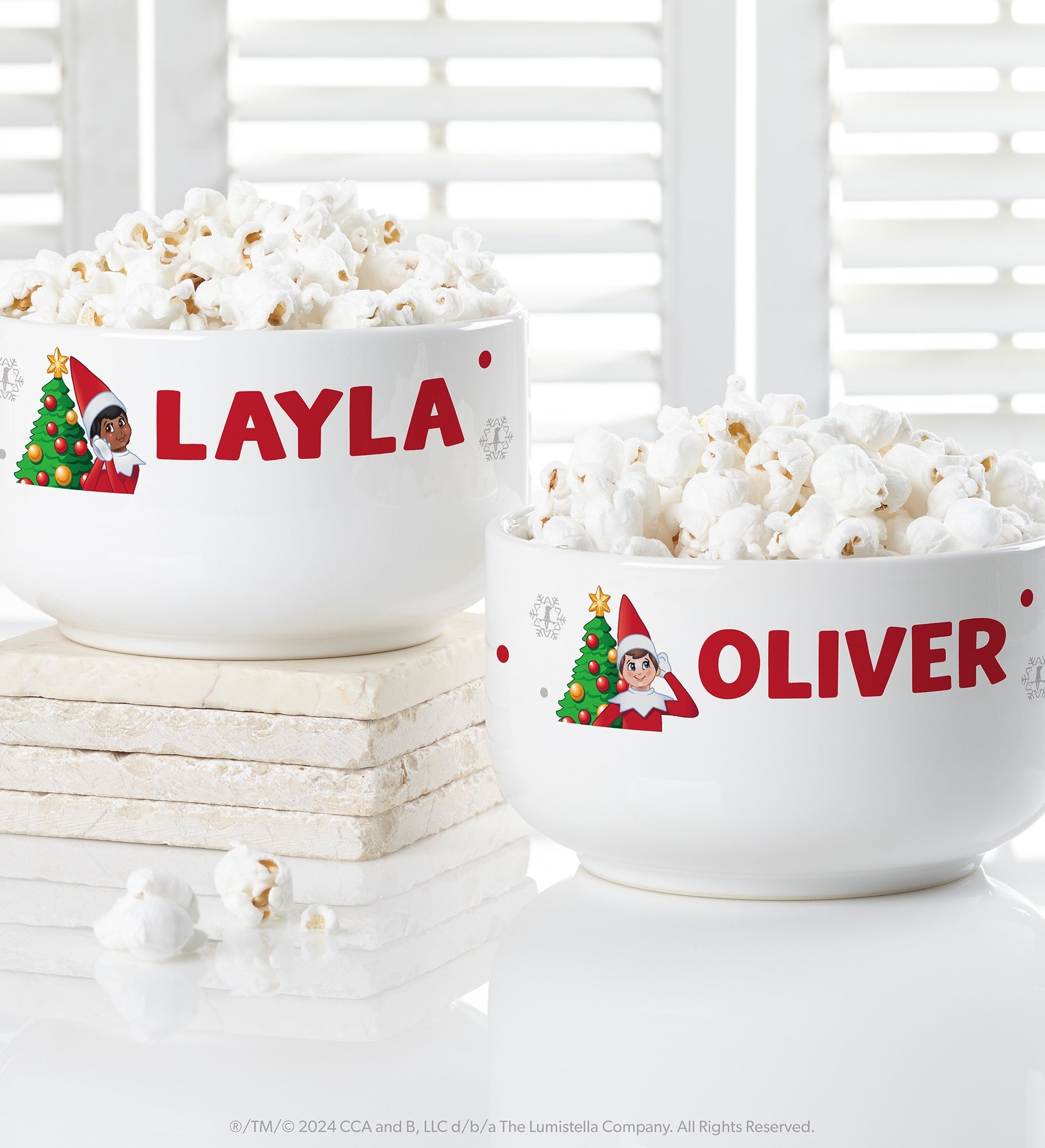 The Elf on the Shelf® Personalized 14 oz. Snack Bowl