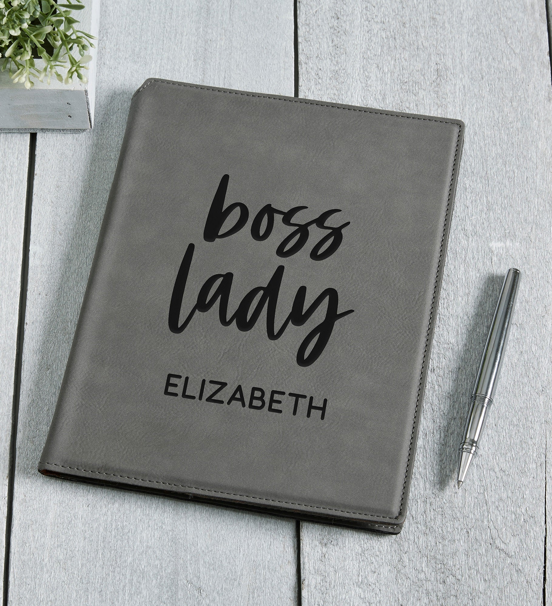 Boss Lady Personalized Junior Portfolios