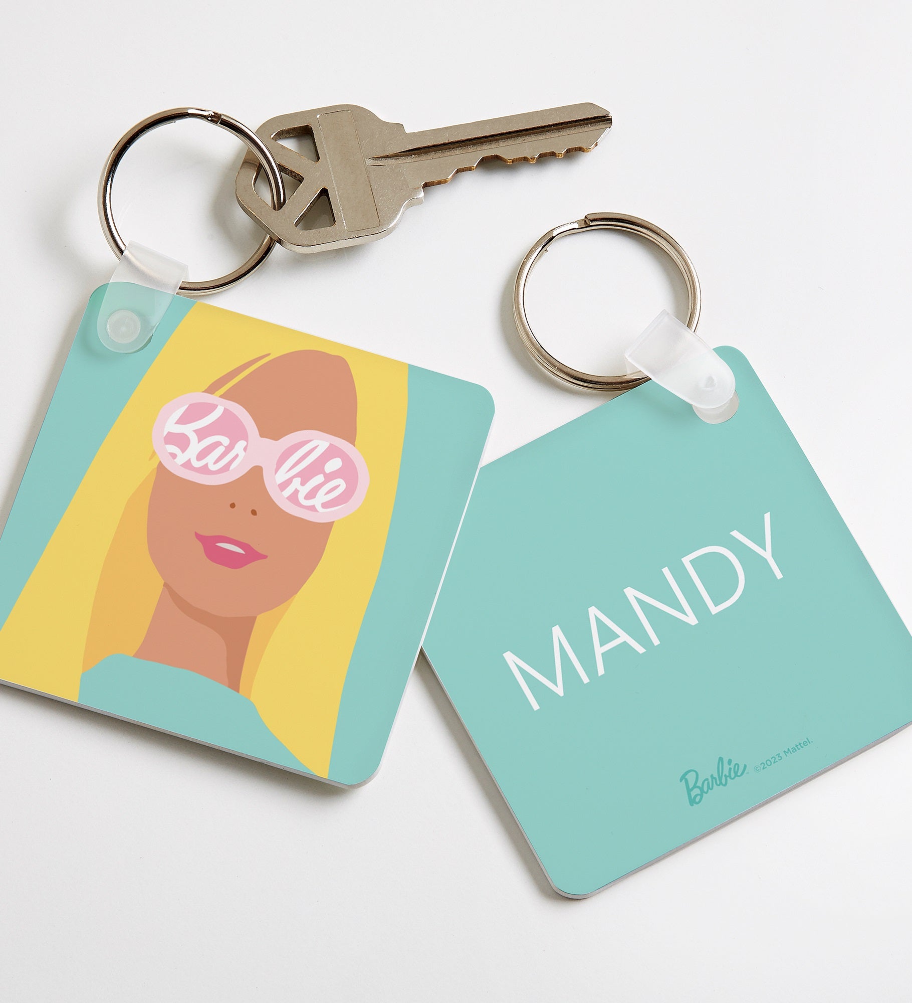 Malibu Barbie™ Personalized Keyring