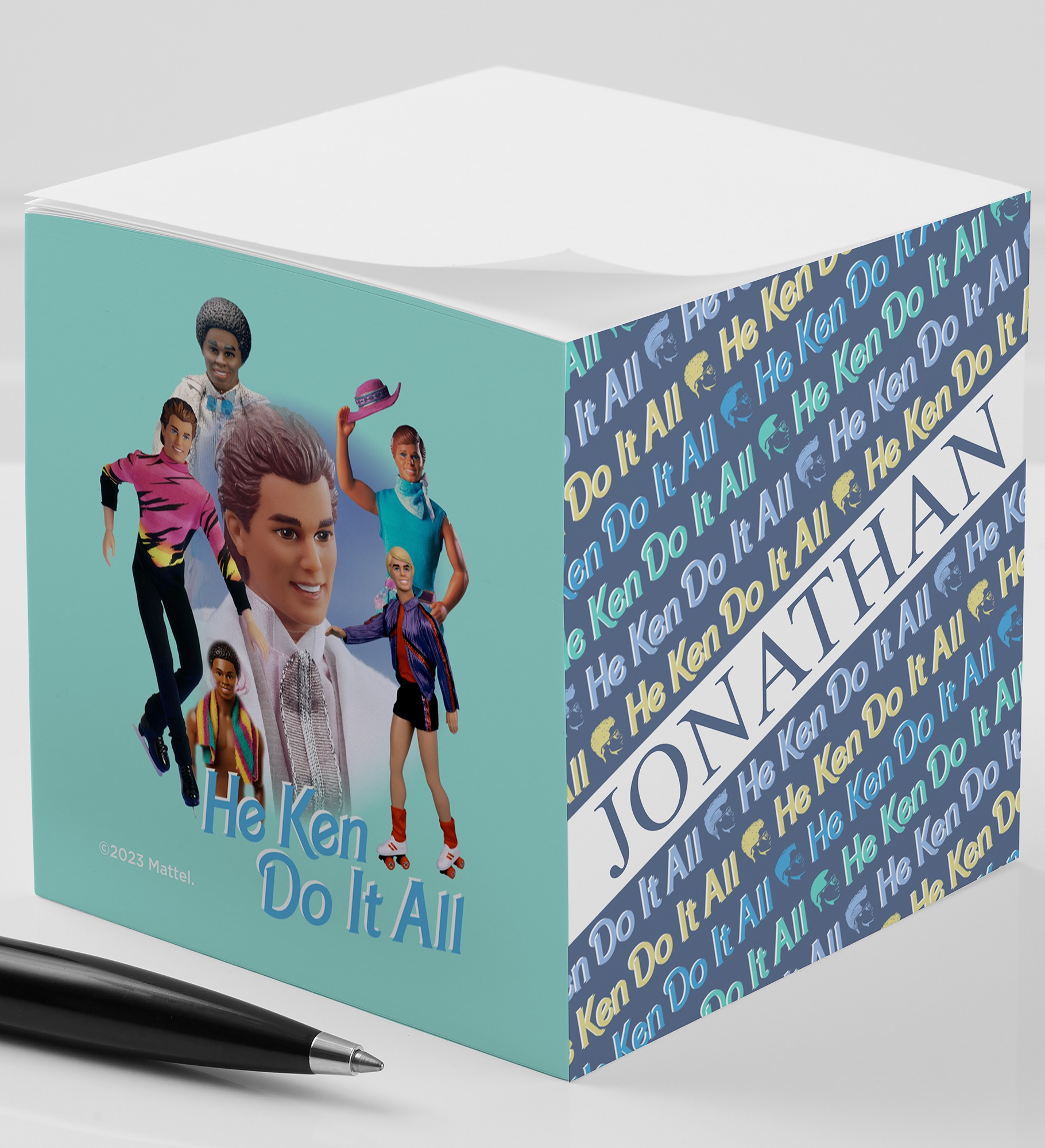 Ken™ Do It All Personalized Note Cube
