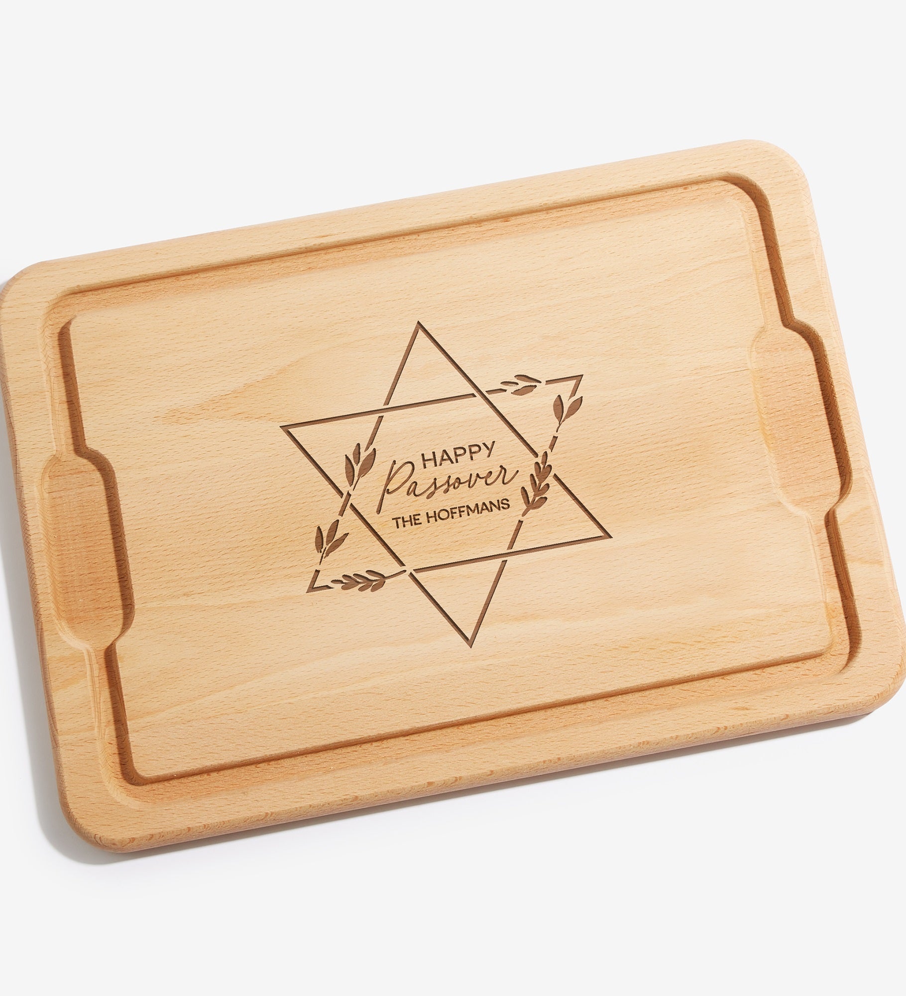 Passover Personalized Hardwood Cutting Boards