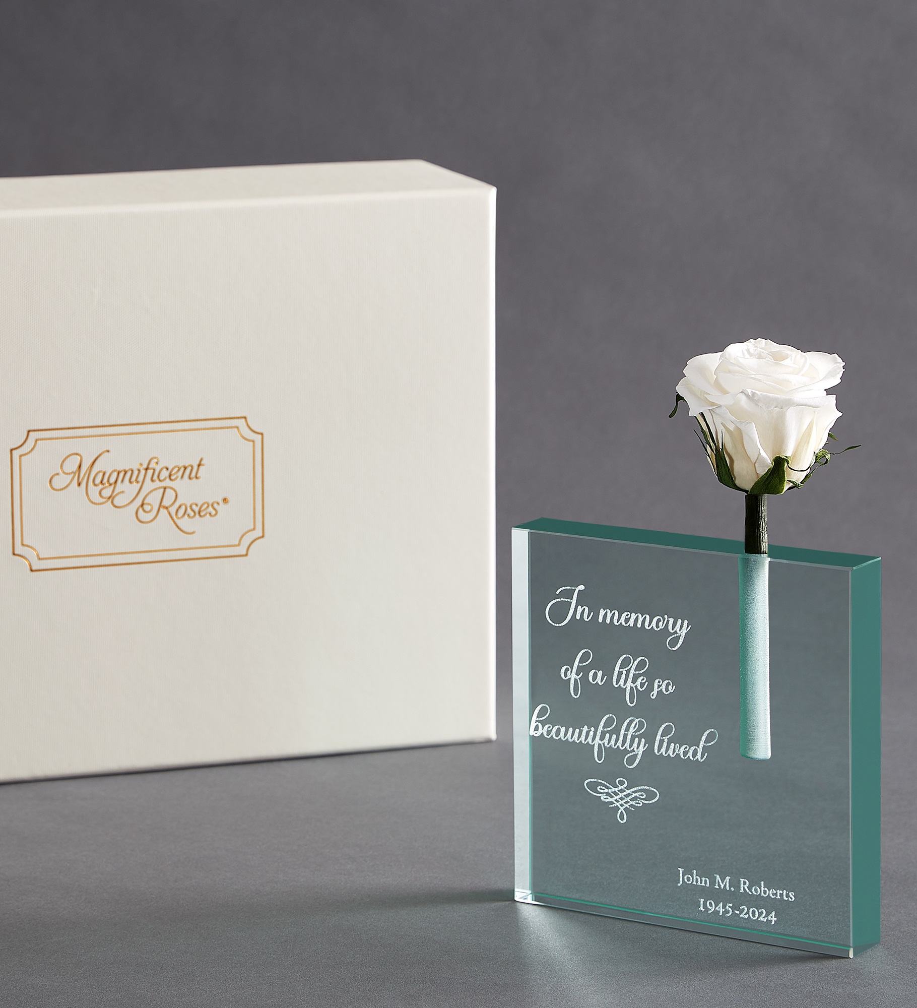 Magnificent Roses® Personalized Sentiments™ for Remembrance
