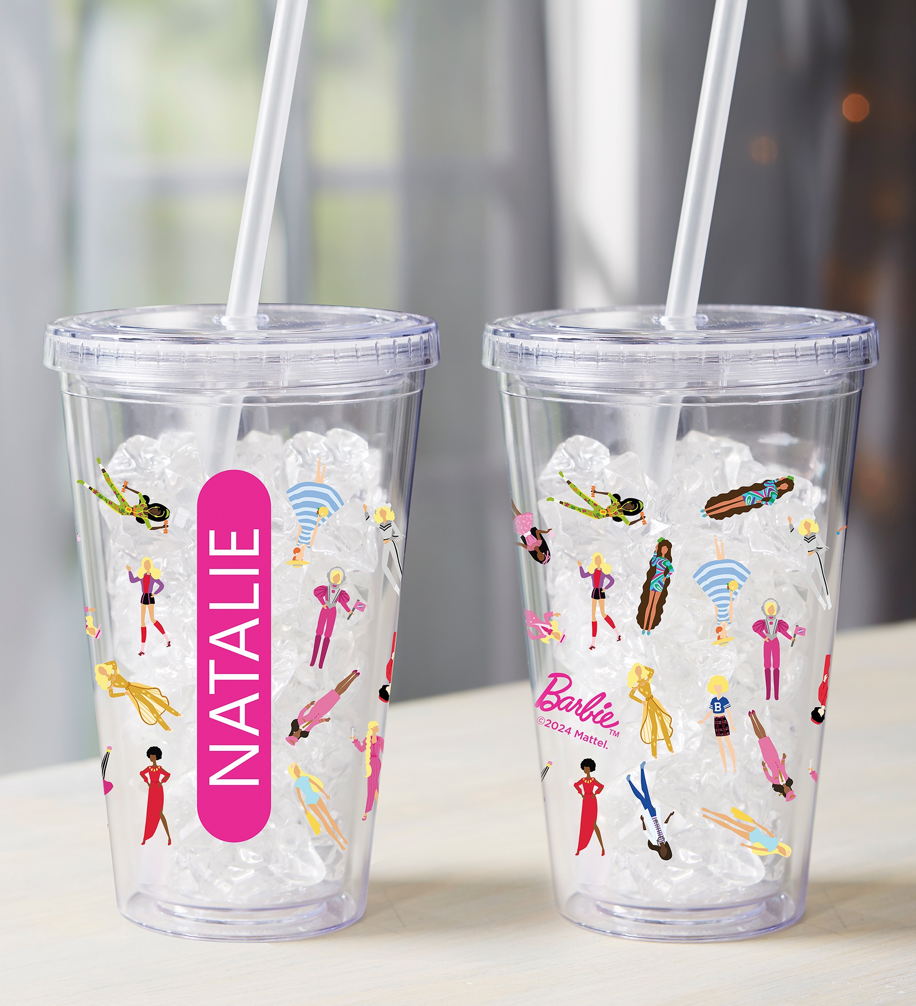 Barbie™ Heritage Collection Personalized 17 oz. Insulated Acrylic Tumbler 