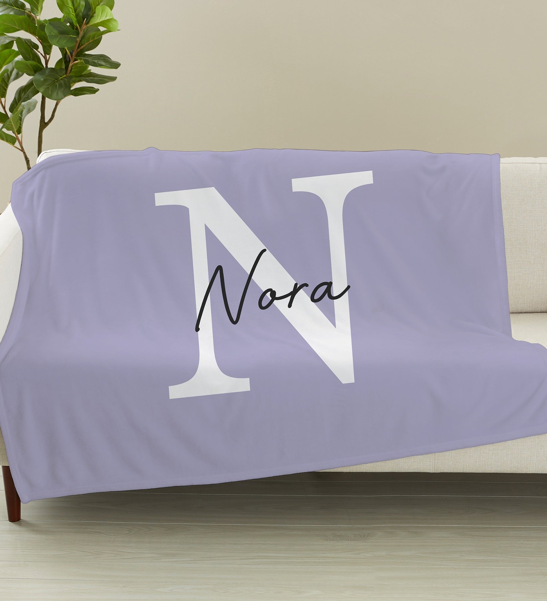 Simple Signature Personalized Blanket