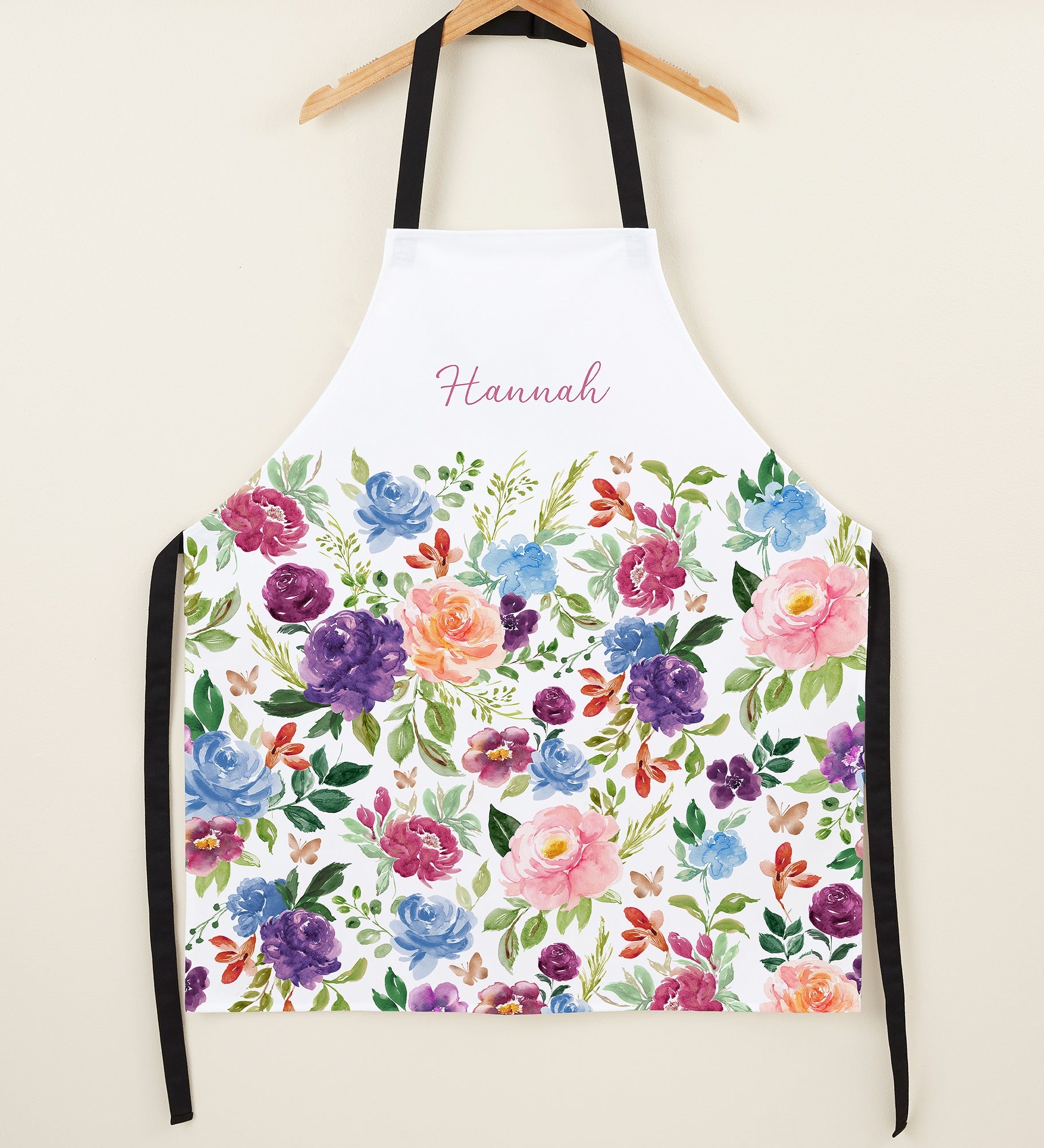 Forever Floral Personalized Full Color Apron