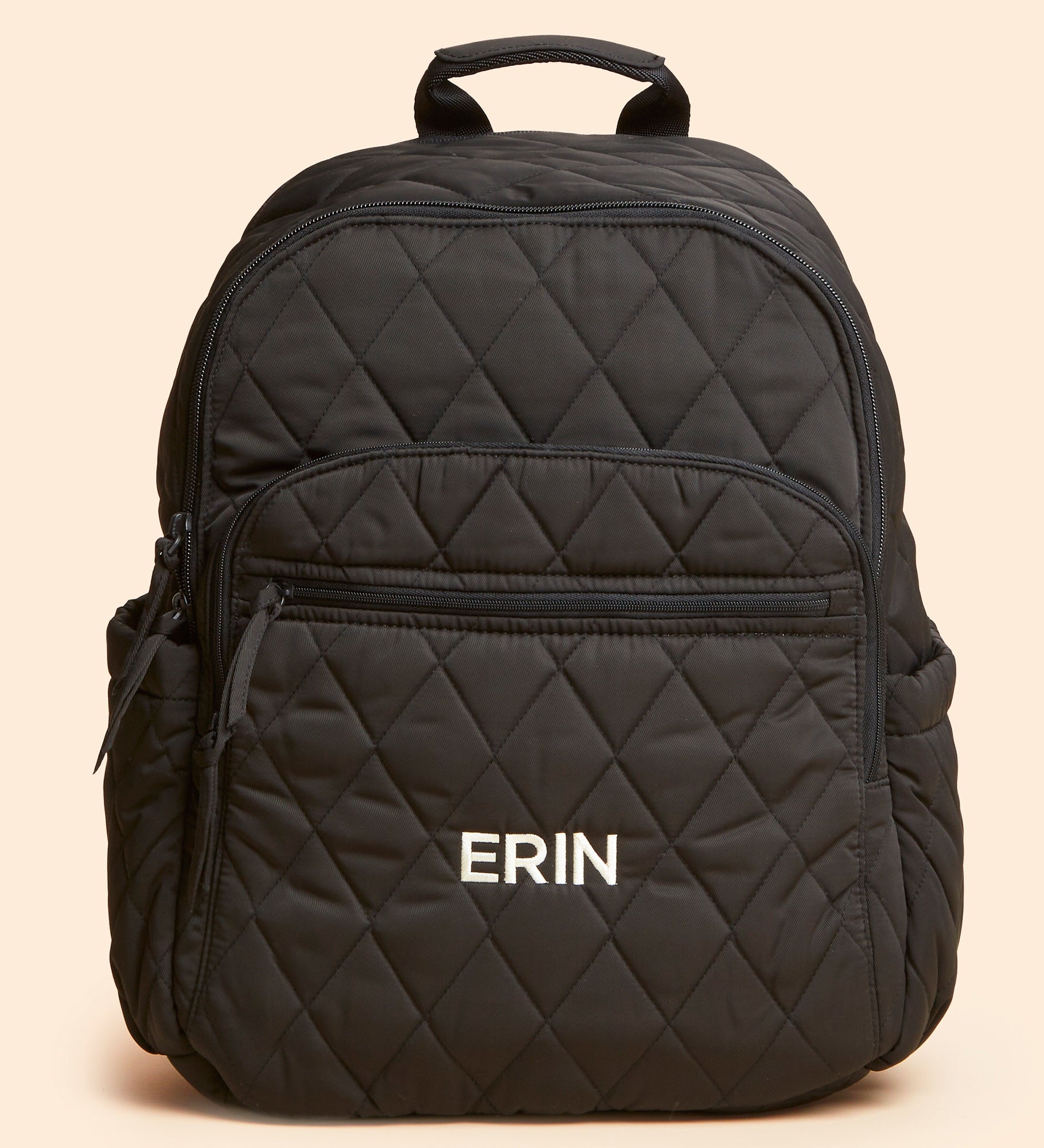 Vera Bradley Embroidered Bancroft Backpack-Moonless Night