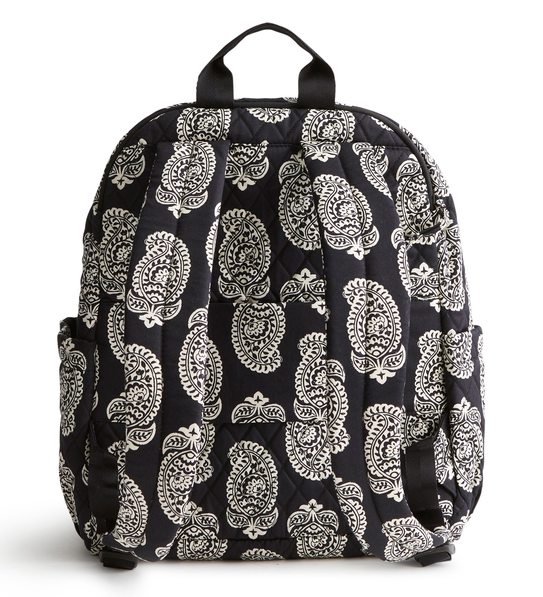 Vera Bradley Embroidered Iconic Paisley Backpack Moonless Night