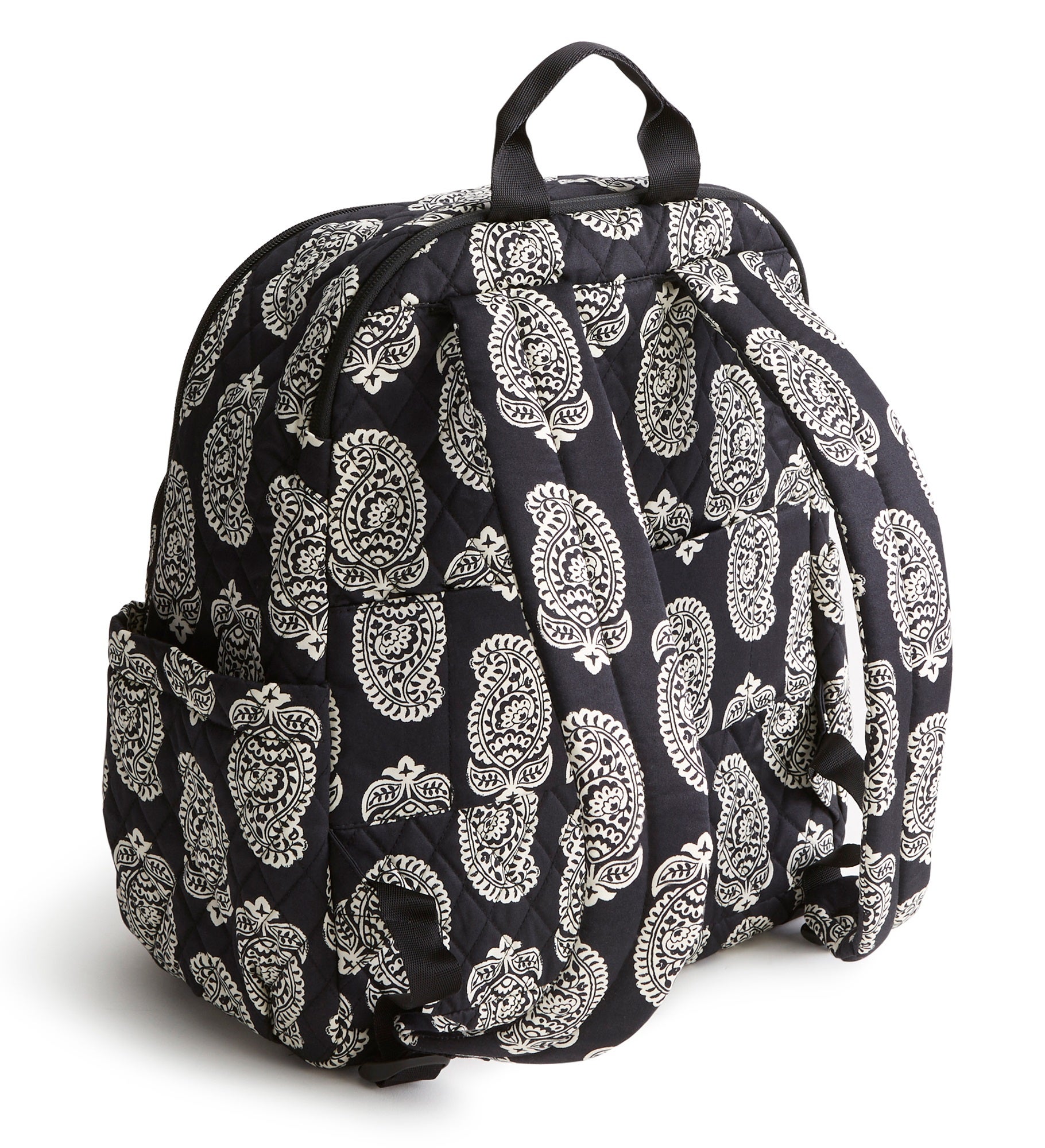 Vera Bradley Embroidered Iconic Paisley Backpack Moonless Night