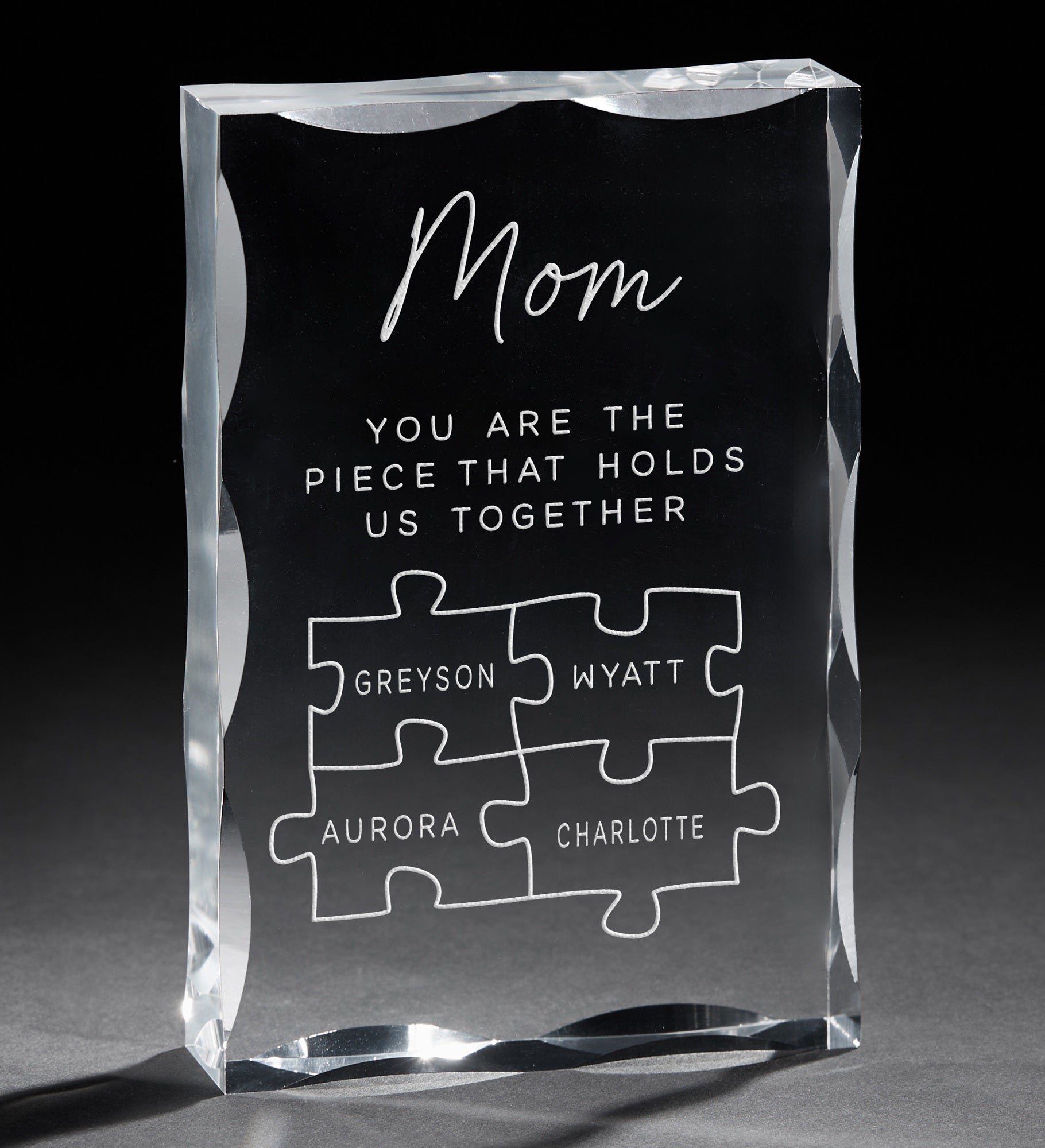 Her Puzzle Pieces Personalized Keepsake