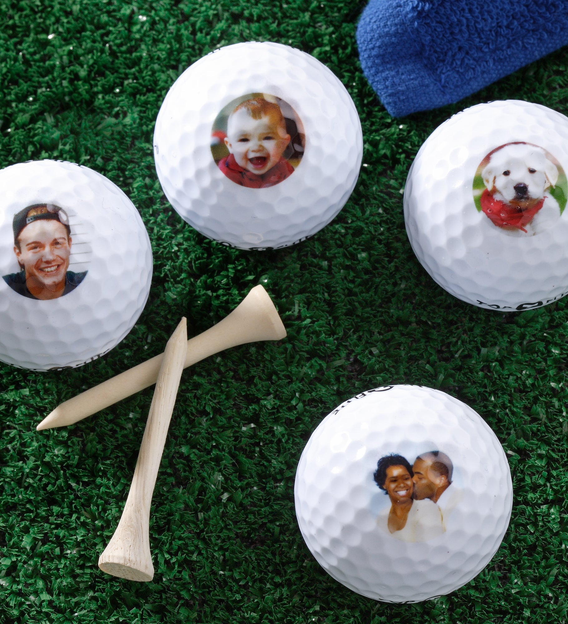 Personalized Photo Golf Ball Set of 12
