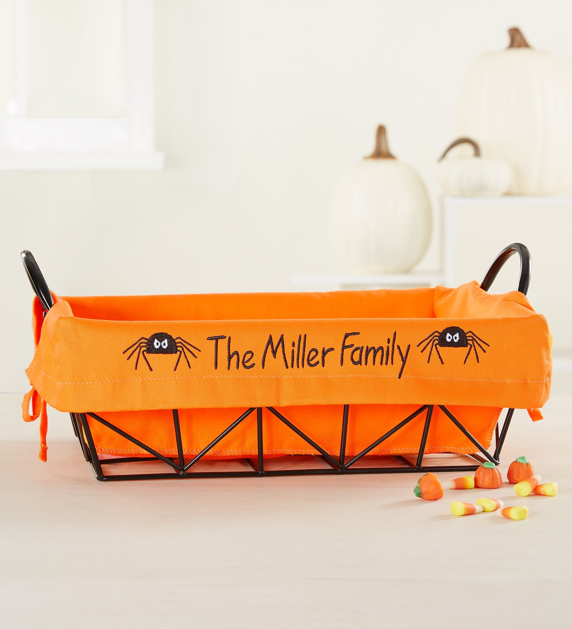Happy Halloween Embroidered Liner