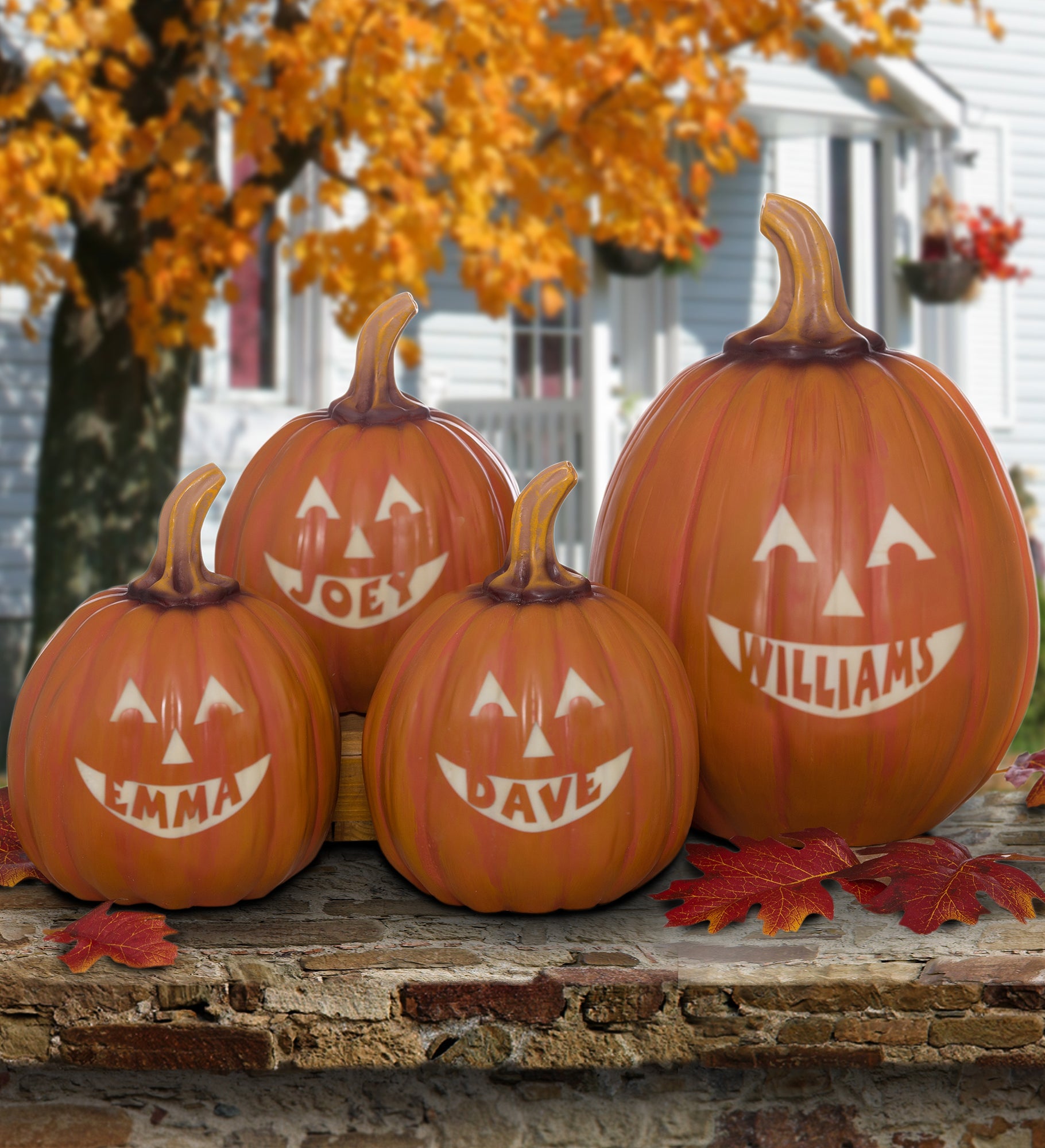 Personalized Jack o' Lantern  Pumpkins
