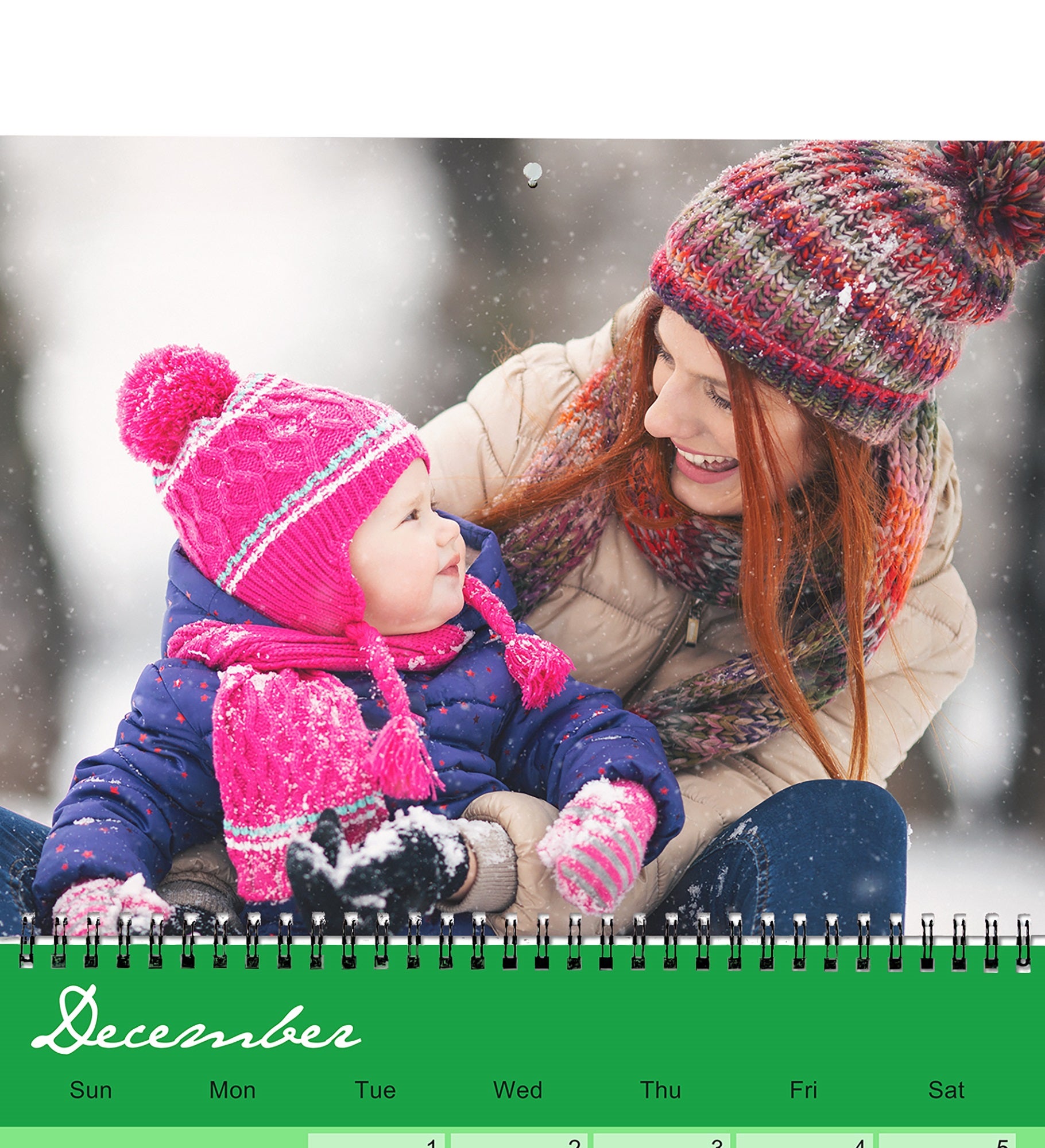 Seasons Change Personalized Photo Wall Calendar