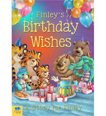 Kids Personalized Birthday Wishes Book