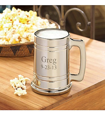 Personalized Gunmetal Mug