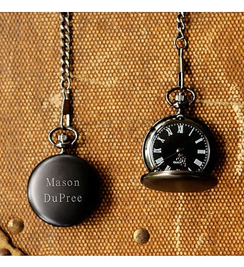 Personalized Midnight Pocket Watch