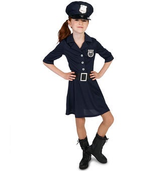 Police Girl Child Costume