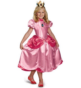 Super Mario Brothers Deluxe Princess Peach Costume
