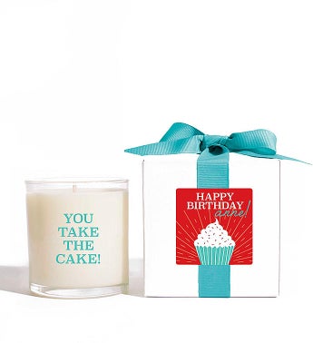 Personalized You Take the Cake Candle