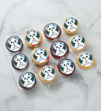 12-24 Mini Sweet Panda Air Hugs Cupcakes