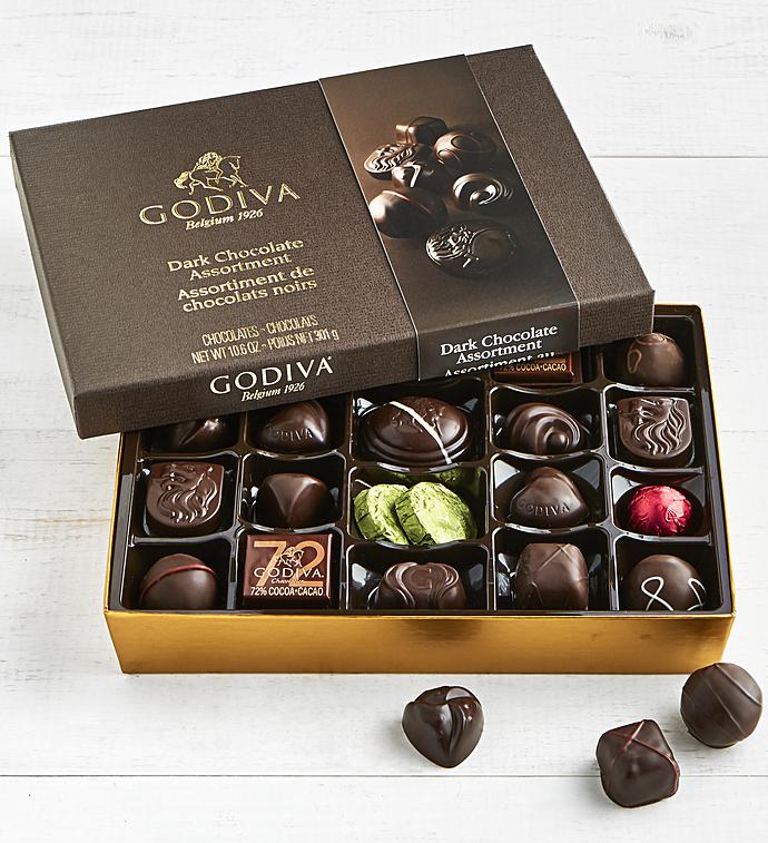 Godiva Dark Chocolate Assortment Box