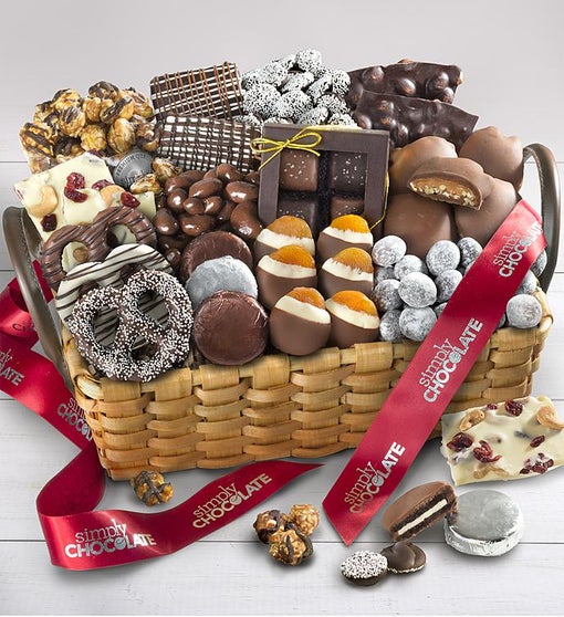Simply Chocolate Splendid Sweets Basket