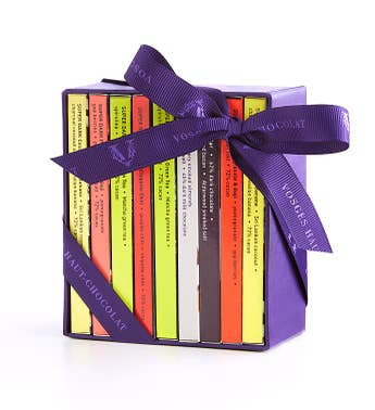 Vosges Exotic Mini Chocolate Bar Library 9 Bar Box