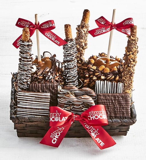 Simply Chocolate Sumptuous Snack Basket