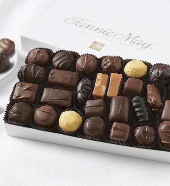 Fannie May Milk  Dark Asst Chocolates