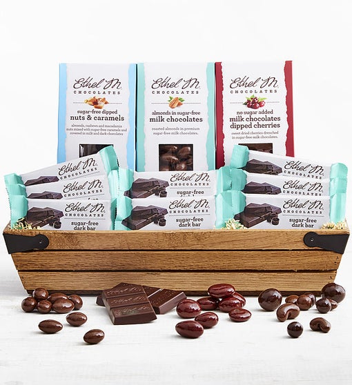 Ethel M Chocolates Sugar Free Gift Crate