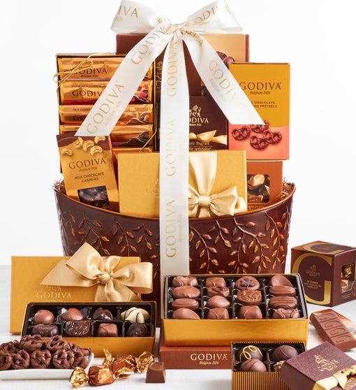 Exclusive Godiva Divine Chocolates Gift Basket