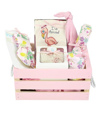 Organics Gift Crate in Pink