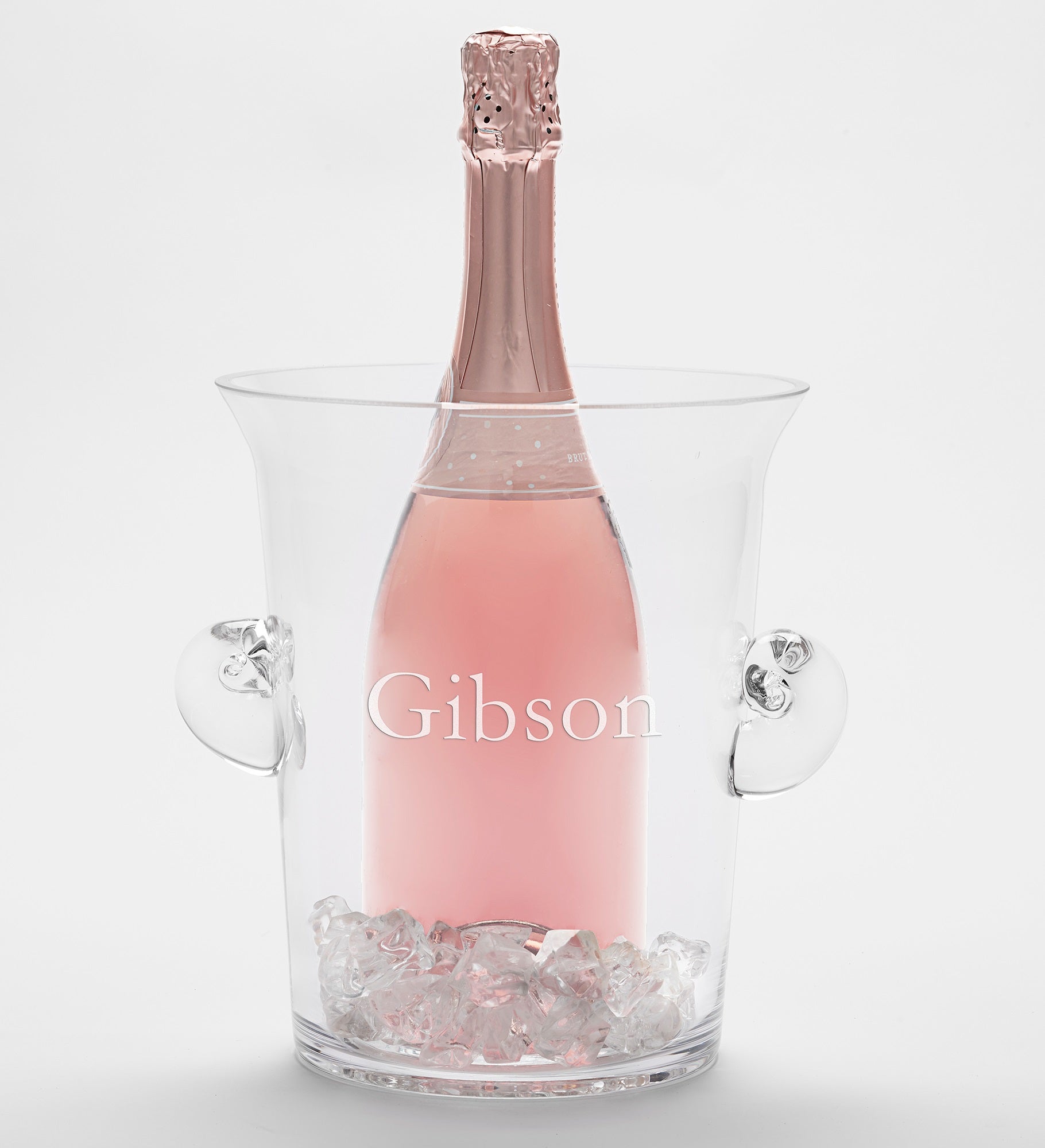 Engraved Housewarming Glass Ice Bucket & Chiller