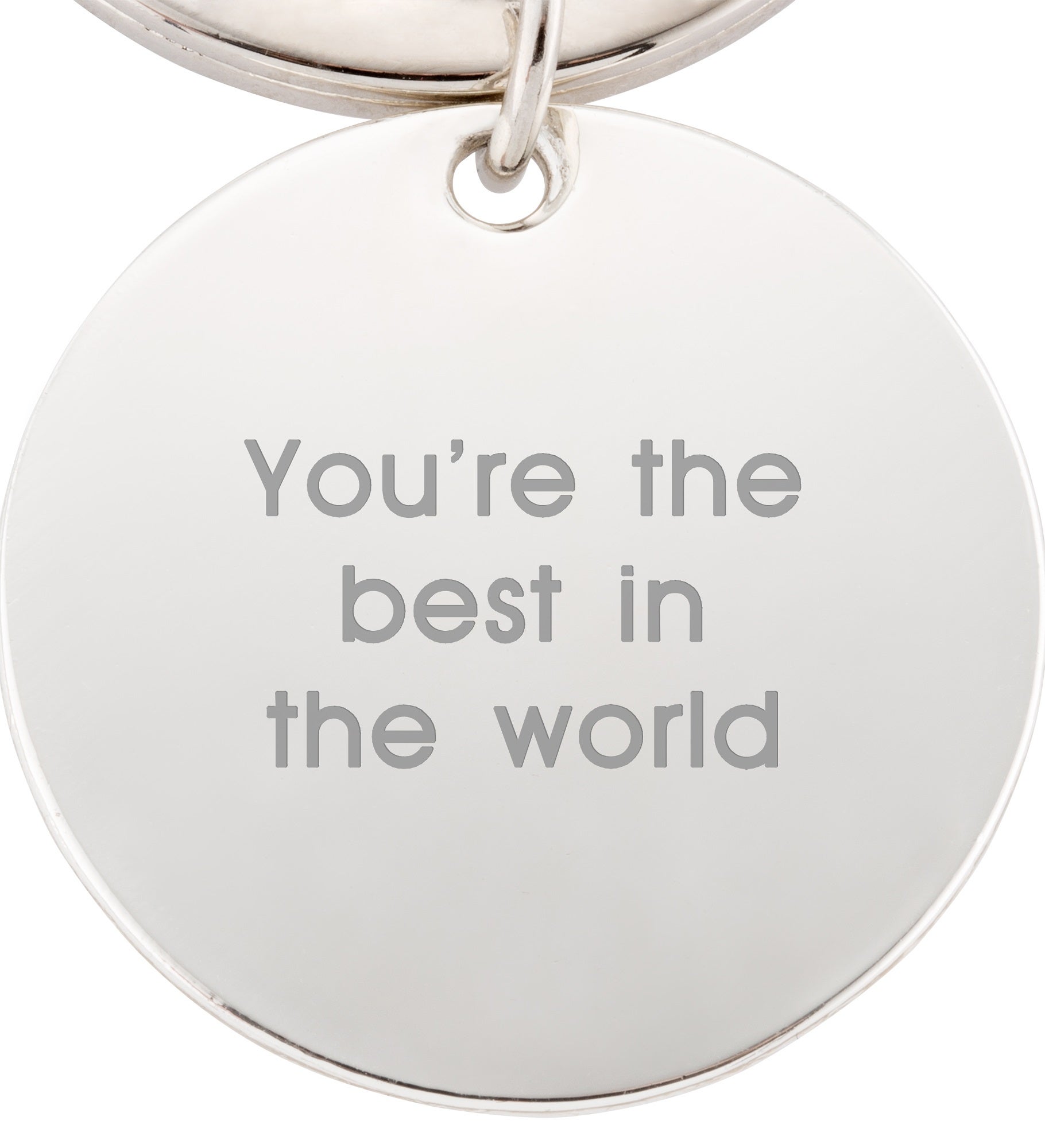 Kittenish Engraved Mama Bear Keychain for Mom