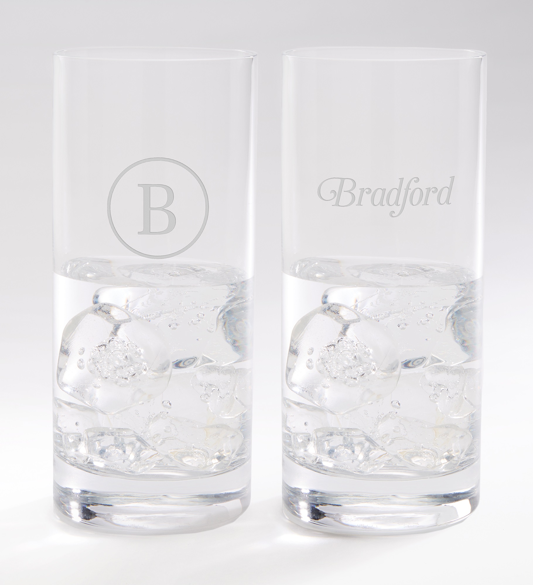  Engraved Luigi Bormioli® Classico Beverage Glass