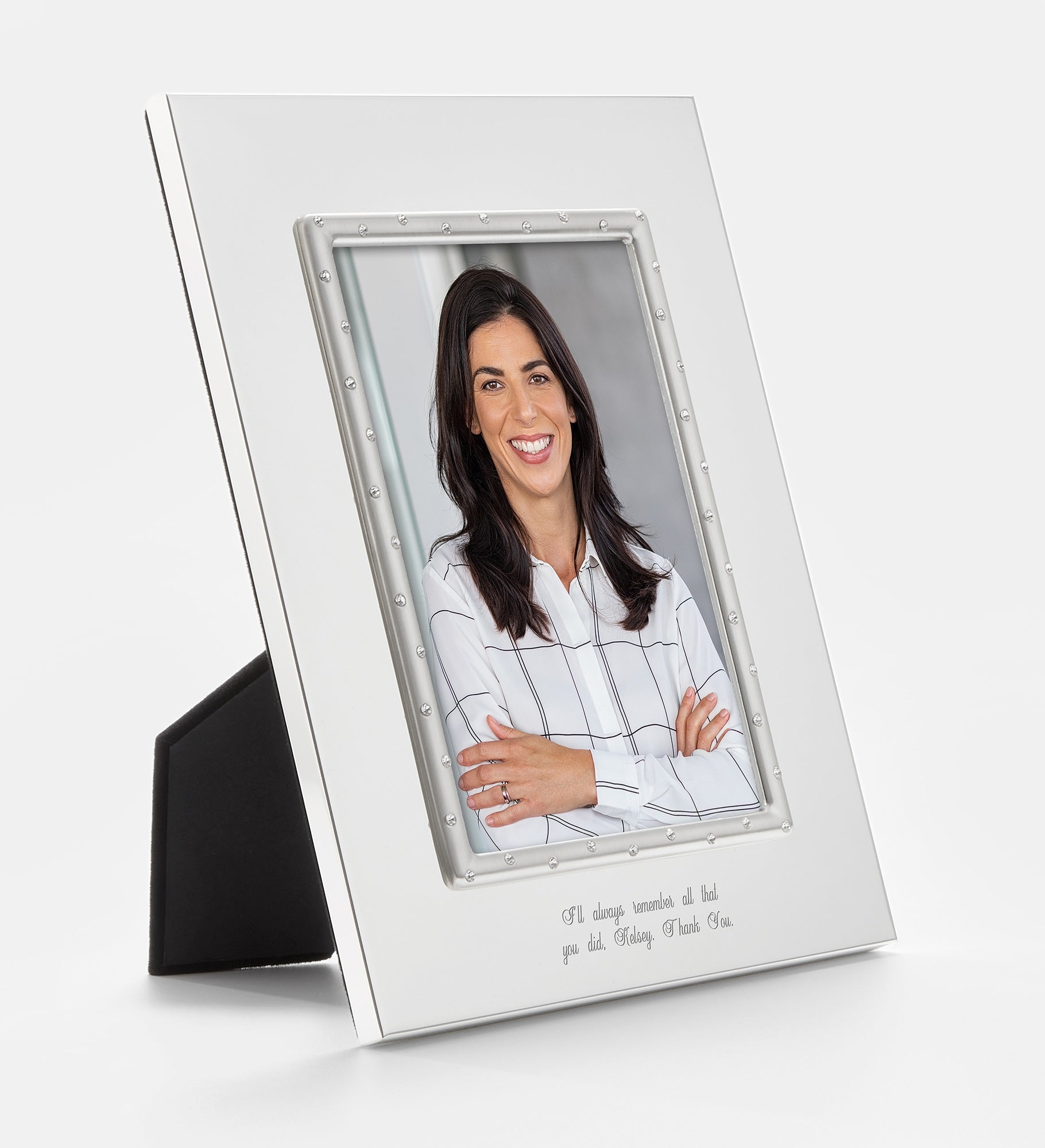 Engraved Lenox "Devotion" 5x7 Picture Frame