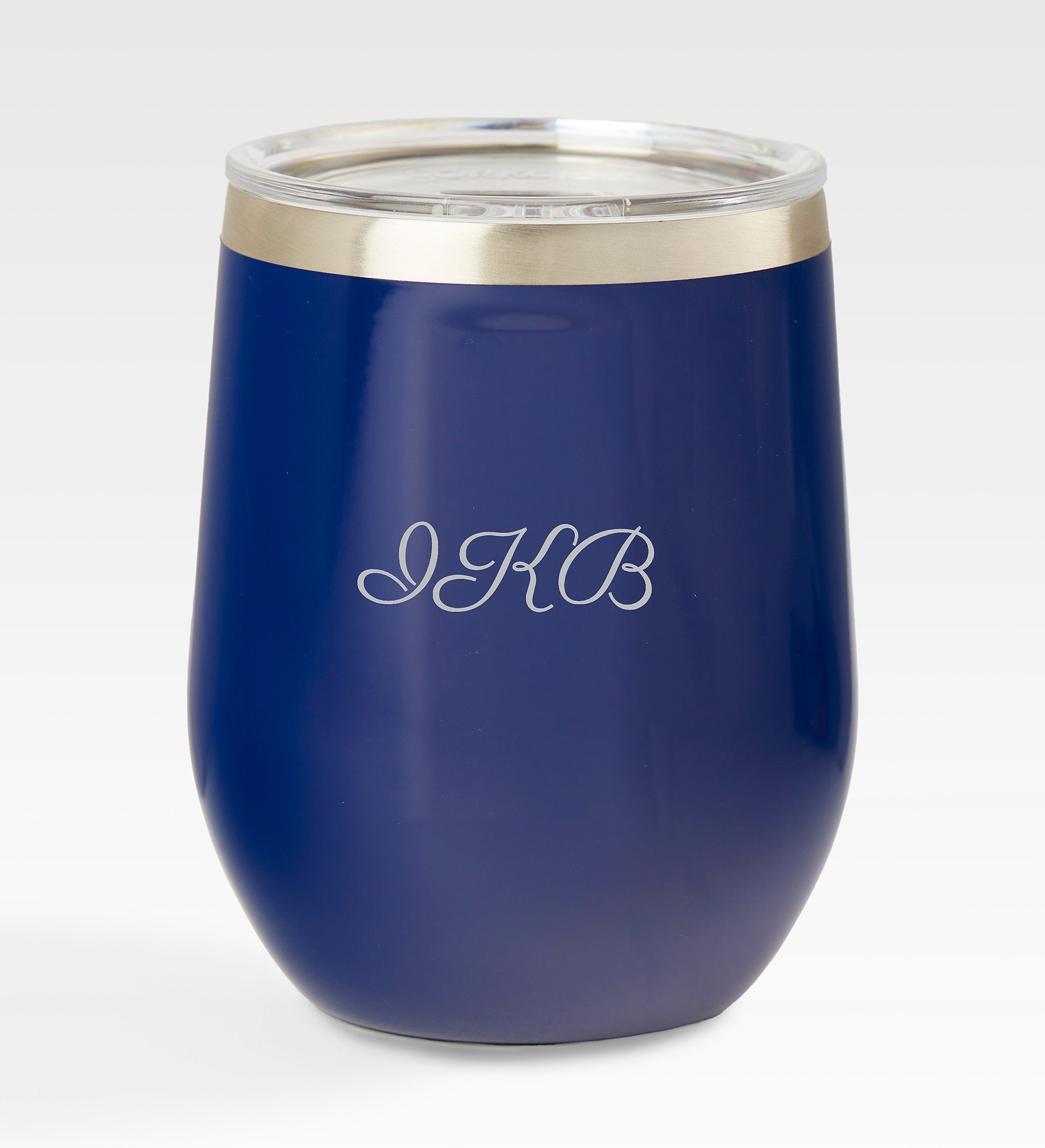 Engraved Corkcicle Monogram 12oz Stemless Tumbler