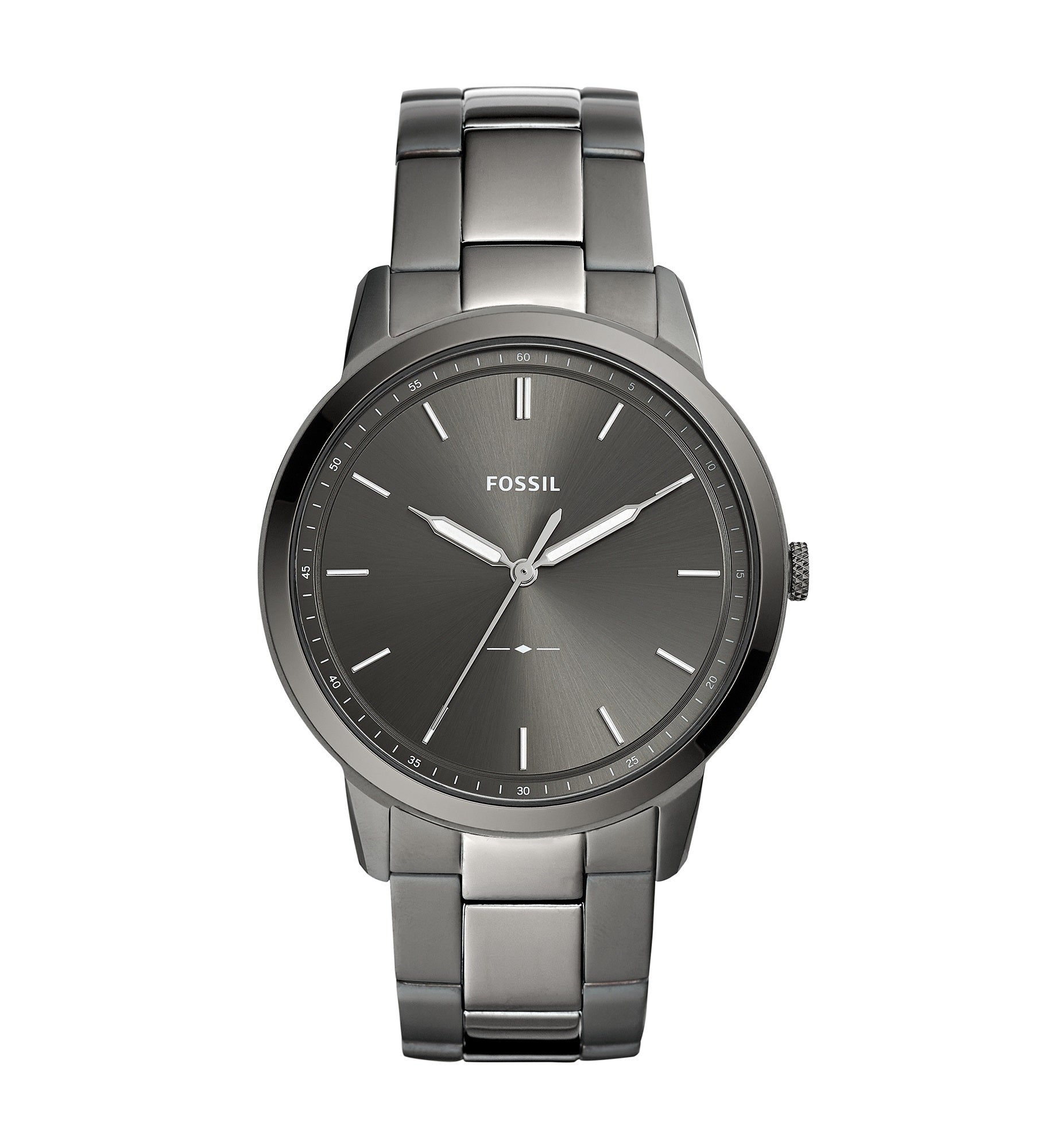 Engraved Fossil Minimalist Smoke Watch