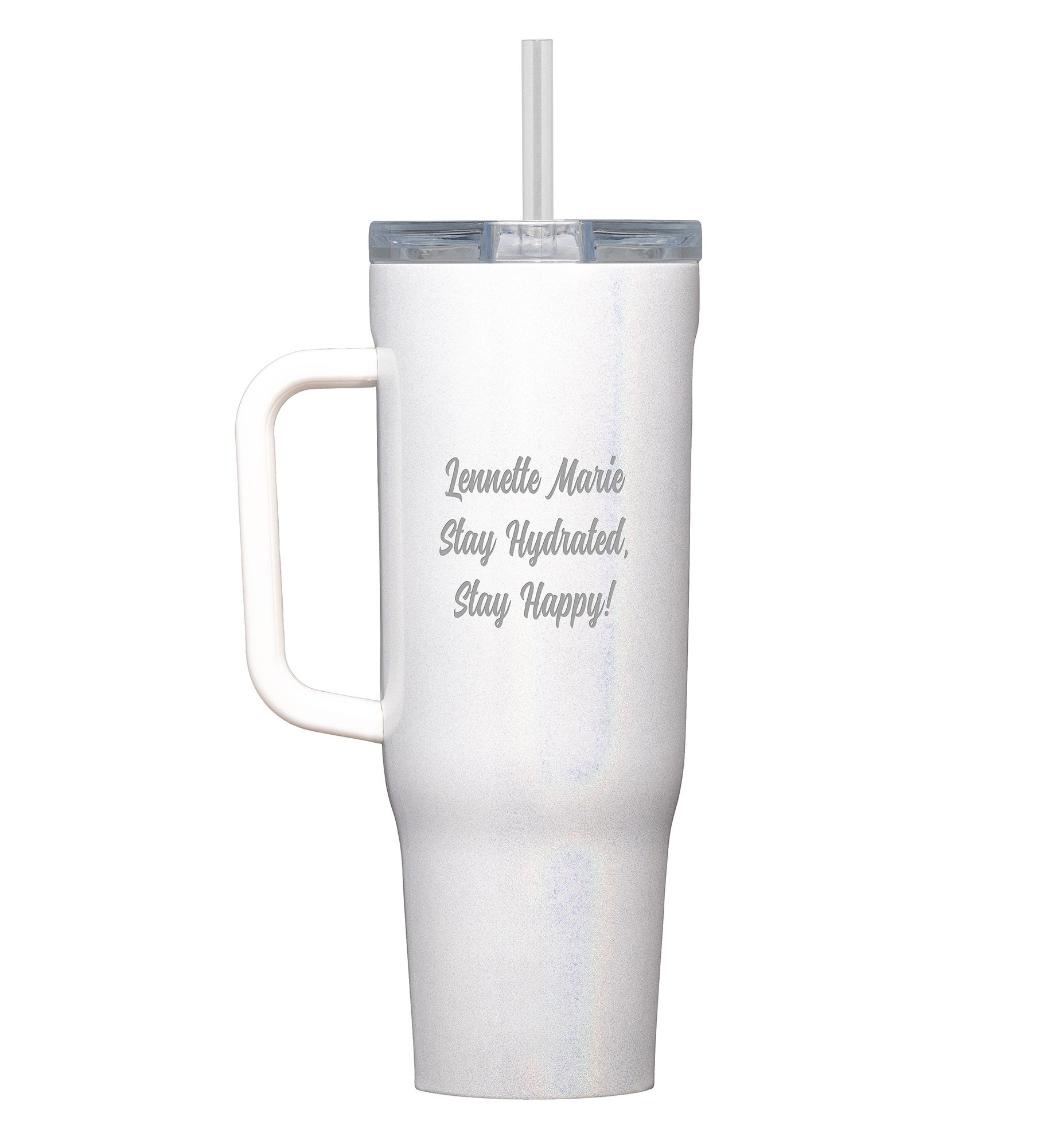 Engraved Corkcicle 40oz Cruiser in Unicorn Magic