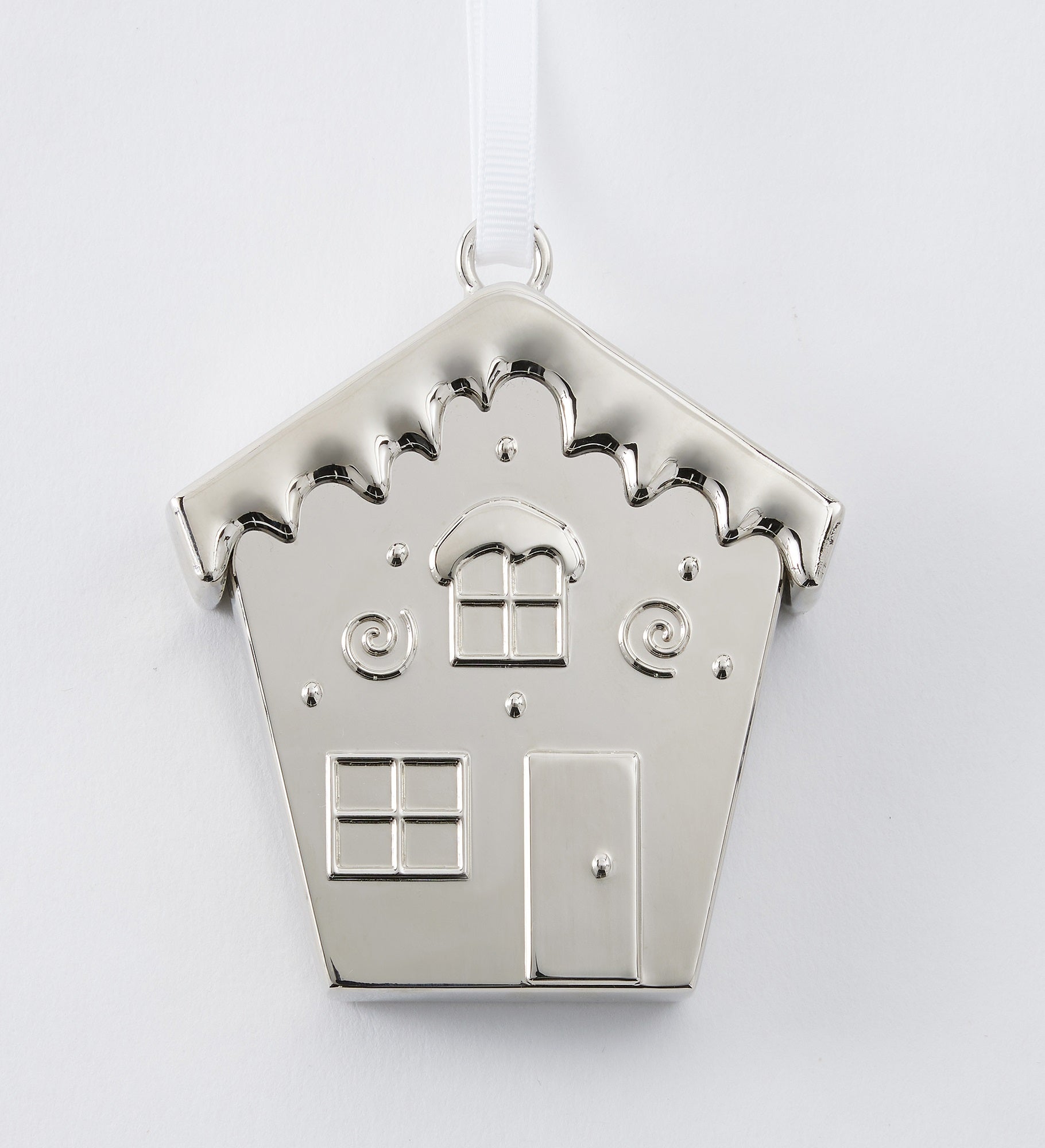 Engraved Gingerbread House Ornament