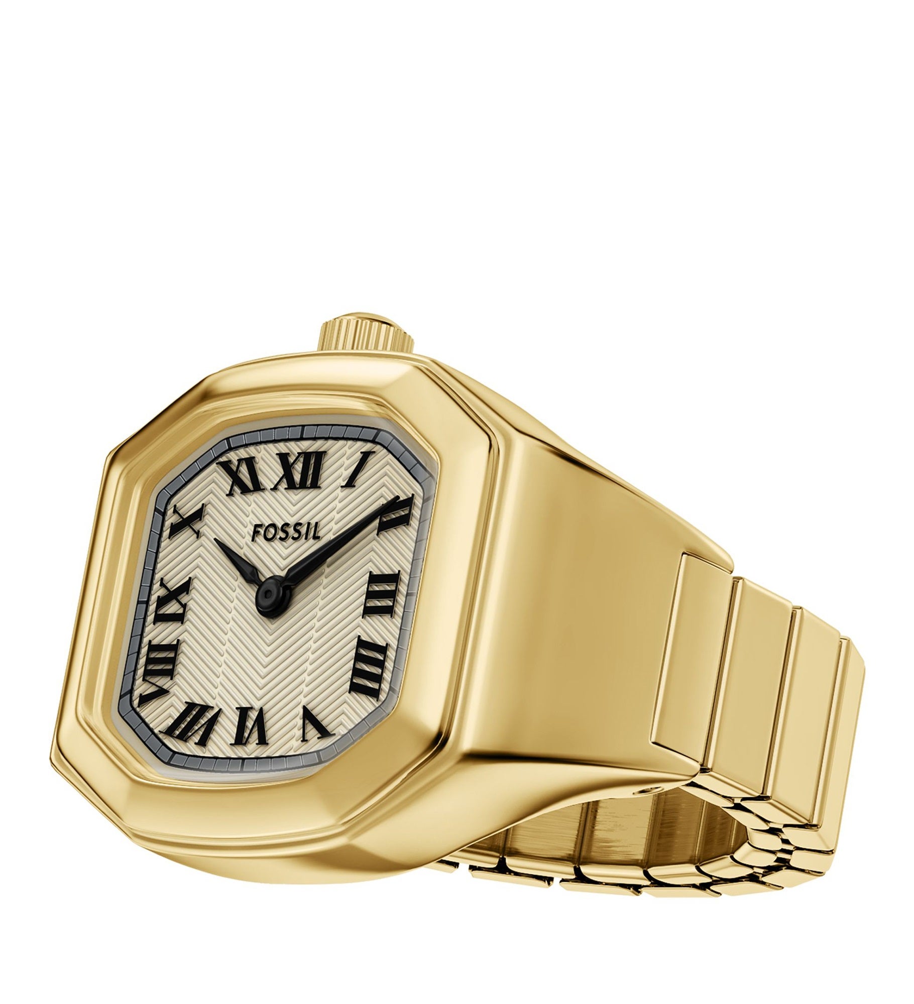 Fossil Harlow Gold Ring Watch